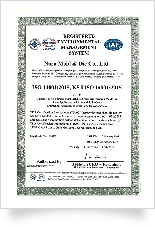 Registered environmental management system ISO 14001:2015