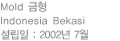Mold 금형 / Bekasi, Indonesia / 설립일 : 2002년 7월