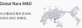 可以看到在海外活动的 NARA M&D 的情况。