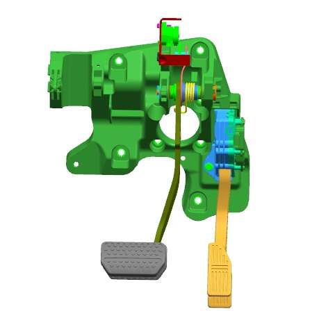 FED PEDAL ASSEMBLY 1