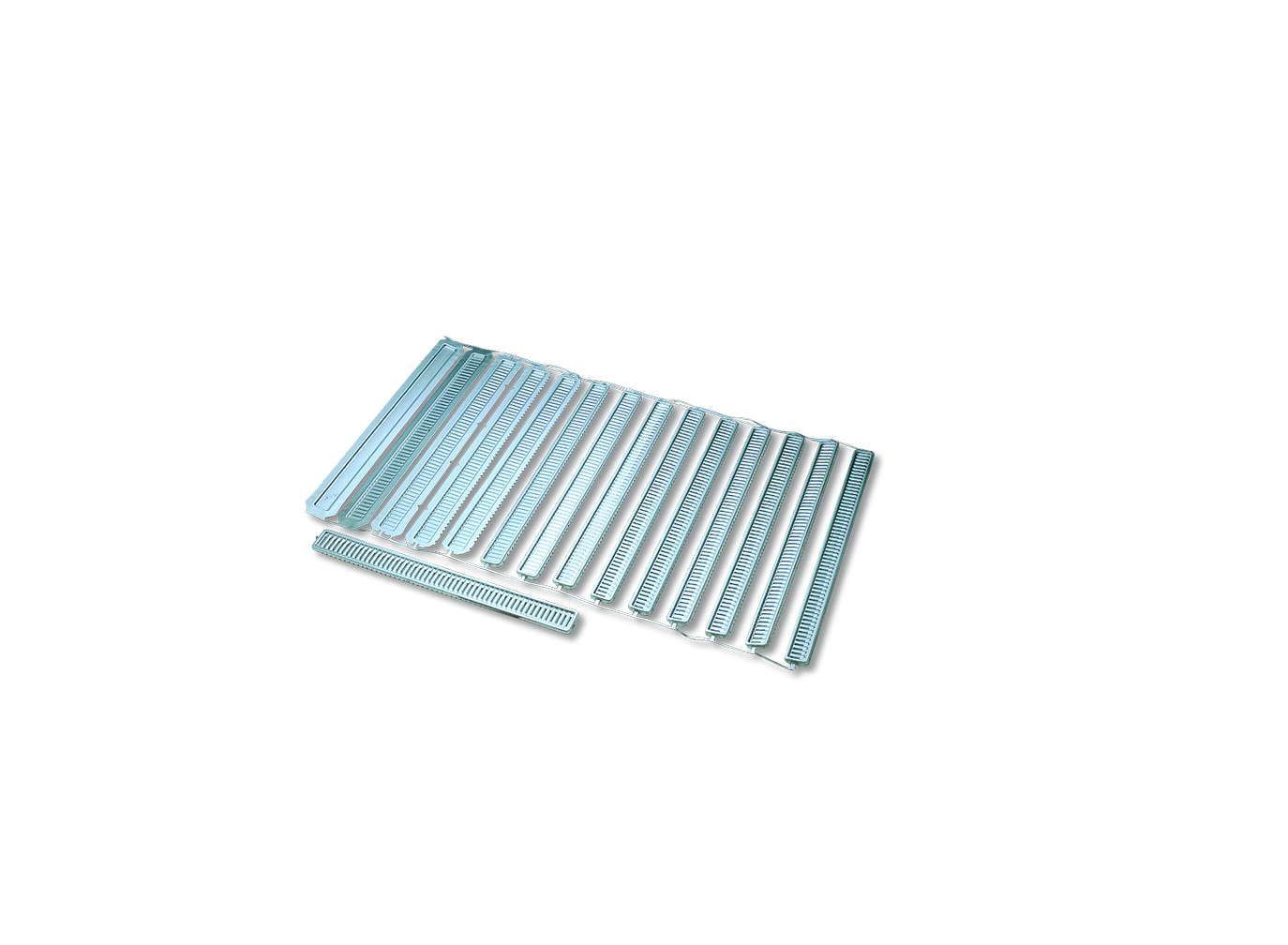 Radiator Header Strip Layout