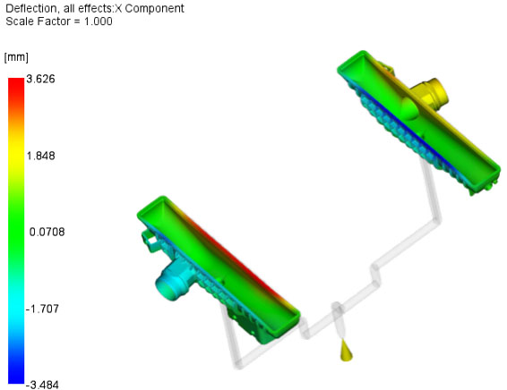 RADIATOR TANK Prediction of product distortion And Prediction of change for mold correction