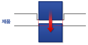 제품 Hole Pressing Part 일러스트